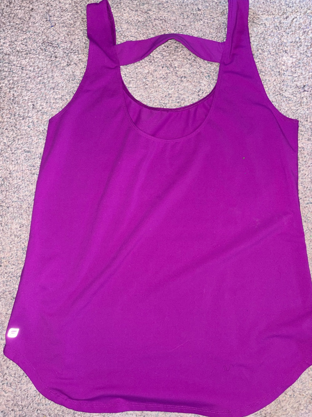 🌸Fabletics Bright Purple Racerback Tank - Picture 6 of 7